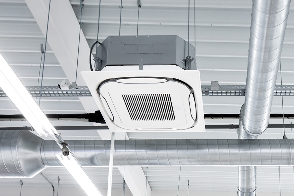 Airco bedrijfsruimte
